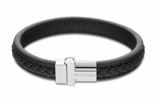 Tommy Hilfiger Magnetic Braided Leather Bracelet 2790375