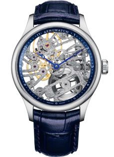 Aerowatch Renaissance Skeleton Blue A 50981 AA03
