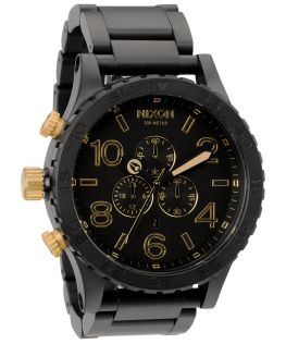 Nixon 51-30 Chrono Matte Black/Gold A083-1041