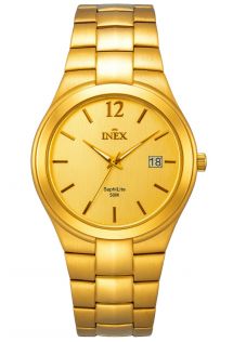 Inex Golden Mens Saphilite 38mm