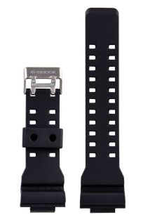 Black resin strap for Casio G-Shock GA-100-1A1ER / GA-100-1A2ER / GA-100-1A4ER / GA-120-1AER