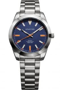 Spartos Astrape Blue Steel 39mm