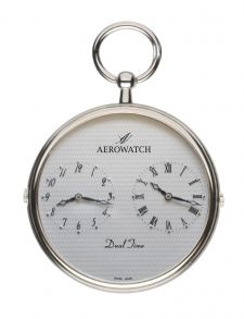 Aerowatch Lepines Pocket Watch Quartz Dual-Time 05826 PD01