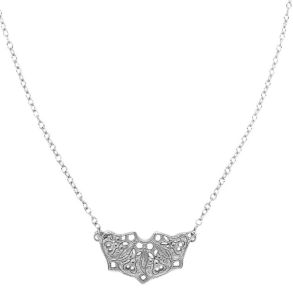 Lucy Ashton Half Moon Mandala Necklace
