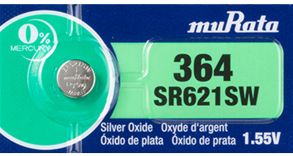 Murata Silveroxid SR621SW-PBWW 364 1 stk