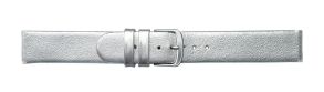 Falkenlund Deluxe Beco 10mm Watch Strap Classic Calf Silver with Silver Buckle 3657210S
