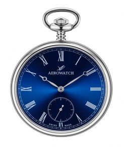 Aerowatch Lepines Classic Blue Pocket Watch 50832 AA01