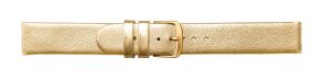 Falkenlund Deluxe Beco 8mm Watch Strap Classic Calf Gold with Gold Buckle 3657108G