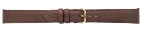 Falkenlund Deluxe Beco Watch Strap Imperator XL Calf Leather Brown 14mm Gold Plated Buckle 667214G