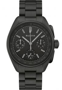 Bulova Lunar Pilot Black Hole Sapphire