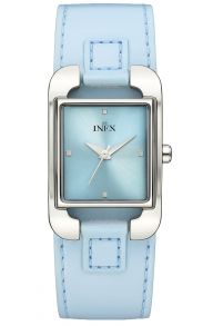 Inex Ladies Blue Leather Band