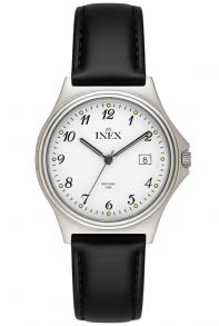 Inex Mens Sapphire Classic Leather 37mm A69507-S0A