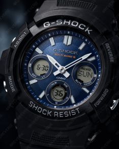 Casio Mens Digital G-Shock Solar Radio-Controlled 46mm