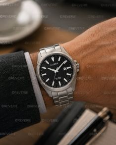 Citizen Solar-Powered Mens Titanium Sapphire 43mm