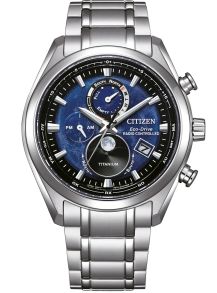 Citizen Super Titanium Radio Controlled Moonphase BY1010-81L