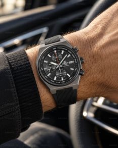 Casio Mens Solar Powered Chronograph Gunmetal Black Sapphire 38mm