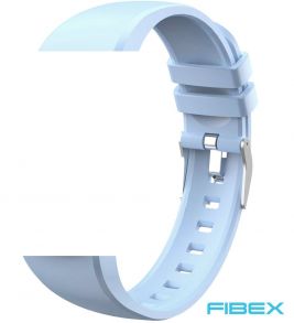 Light Blue Silicone Strap for Fibex Vibrating Reminder Watch FIBEX15V3LIGHTBLUE-strap