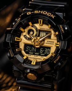 Casio G-Shock Golden Black XL 53mm