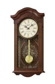 Seiko Traditional Wooden Wall Clock QXM618B