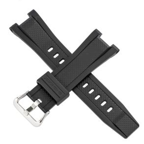 Black resin strap for Casio GST-B100 / GST-B100-1A - 10552097