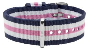 Wristband Daniel Wellington Nato Southampton Silver Dam 0805DW