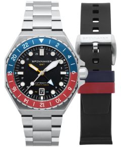 Spinnaker Dumas GMT Automatic Cobalt Crimson SP-5119-44