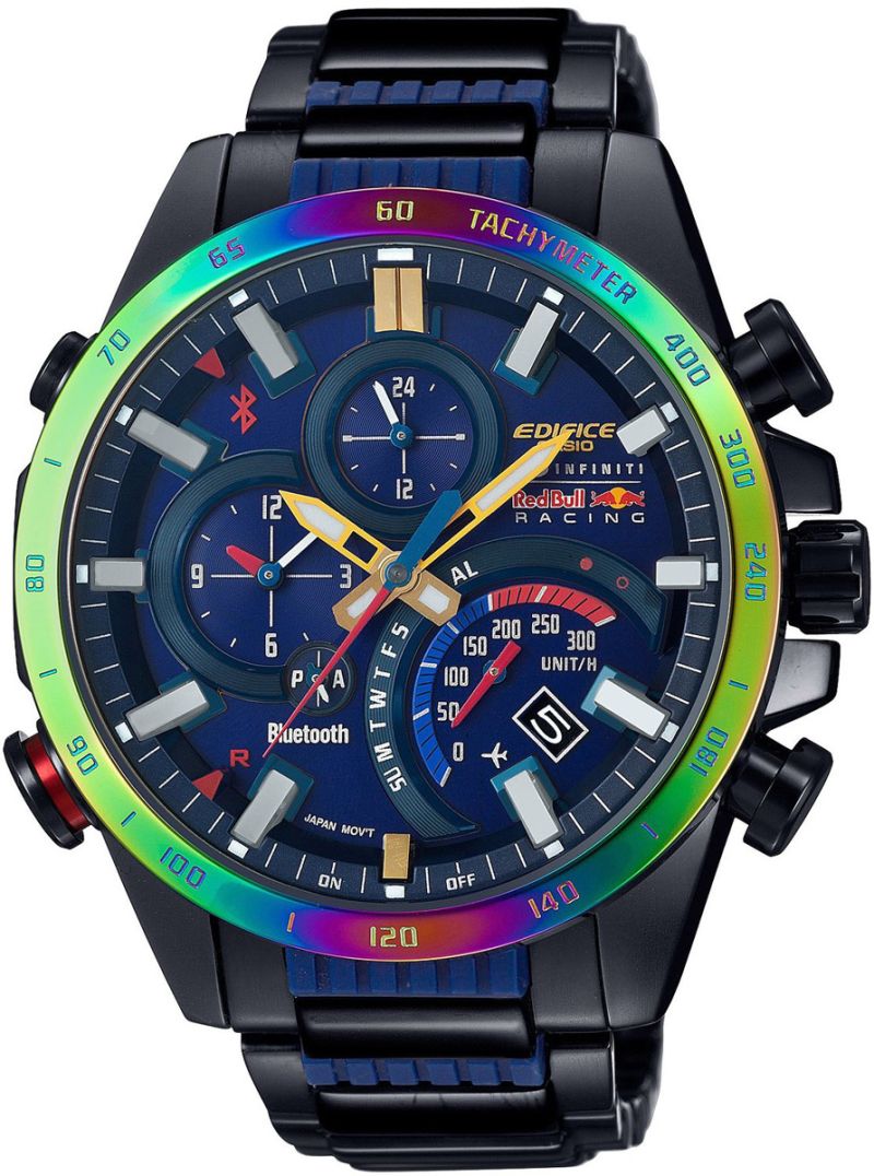 Casio INFINITI Red Bull Racing Limited Edition F1 Color EQB-500RBB 