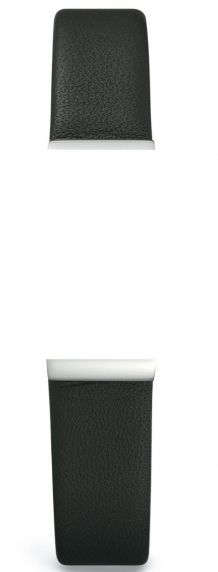 Black leather strap for Skagen Klassik 358XSSLBC 244697