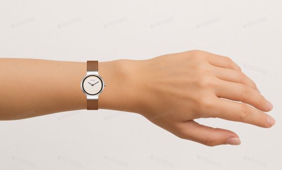 Aistrup Infinity Silver White Petite 26mm