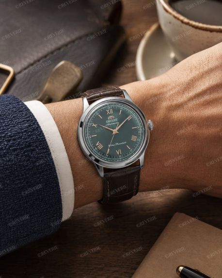 Orient Automatic Steel Green Roman Numerals 38mm